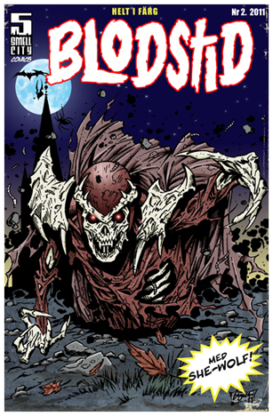 Blodstid Comic Book Cover
